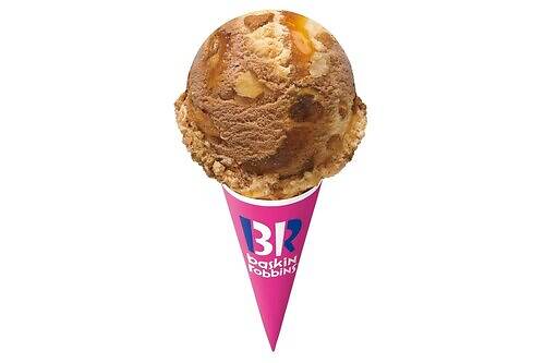 サーティワン秋限定「カラメルアップルパイ」シナモンクッキー＆シャキッとりんご果肉入りアイスクリーム