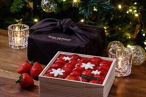 ホテル ザ ミツイ キョウト25年クリスマスケーキ、“木箱入り”苺ショート＆黒豆の和風オペラなど｜写真2