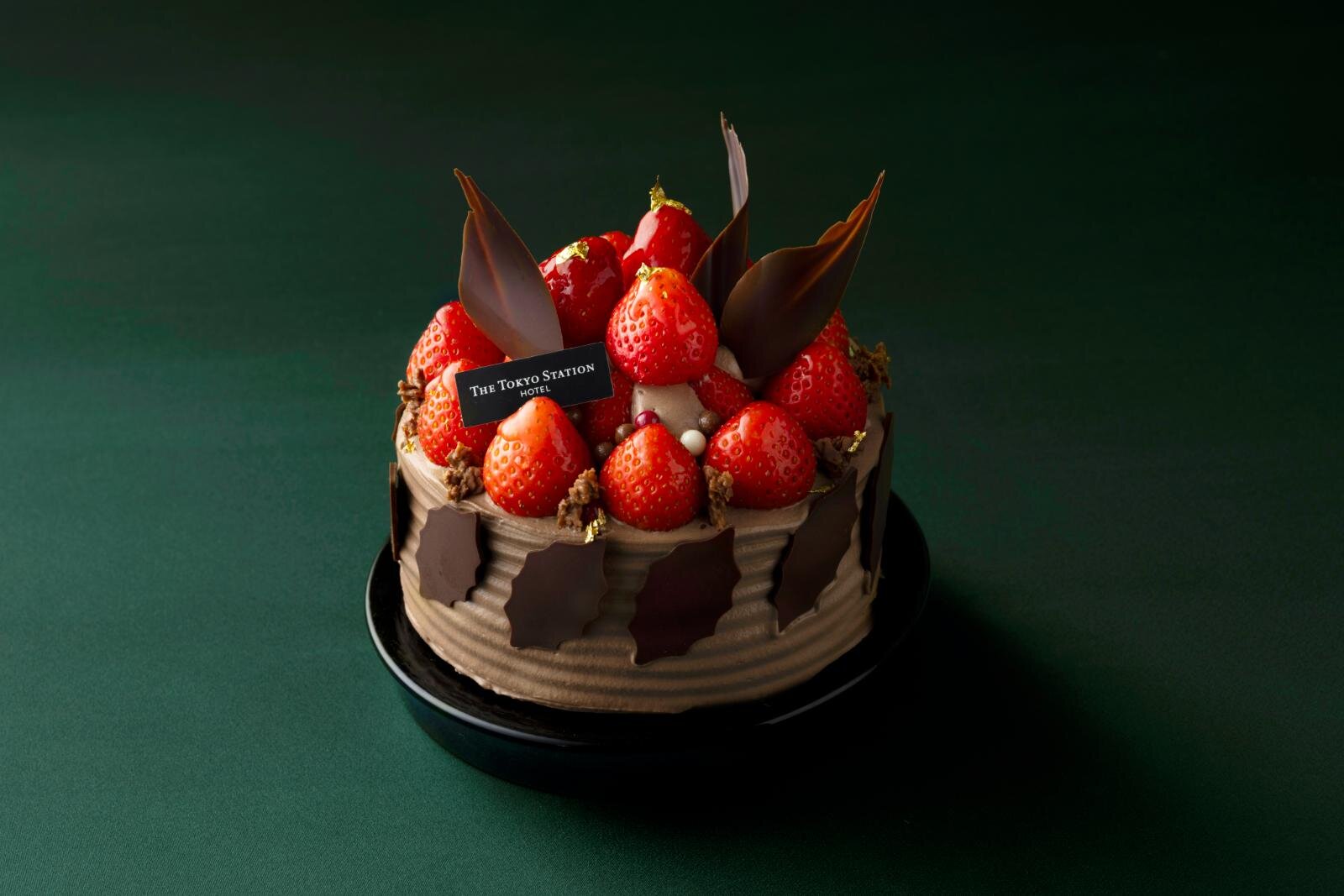 クリスマス チョコレートショートケーキ 7,800円／4号(直径12cm)