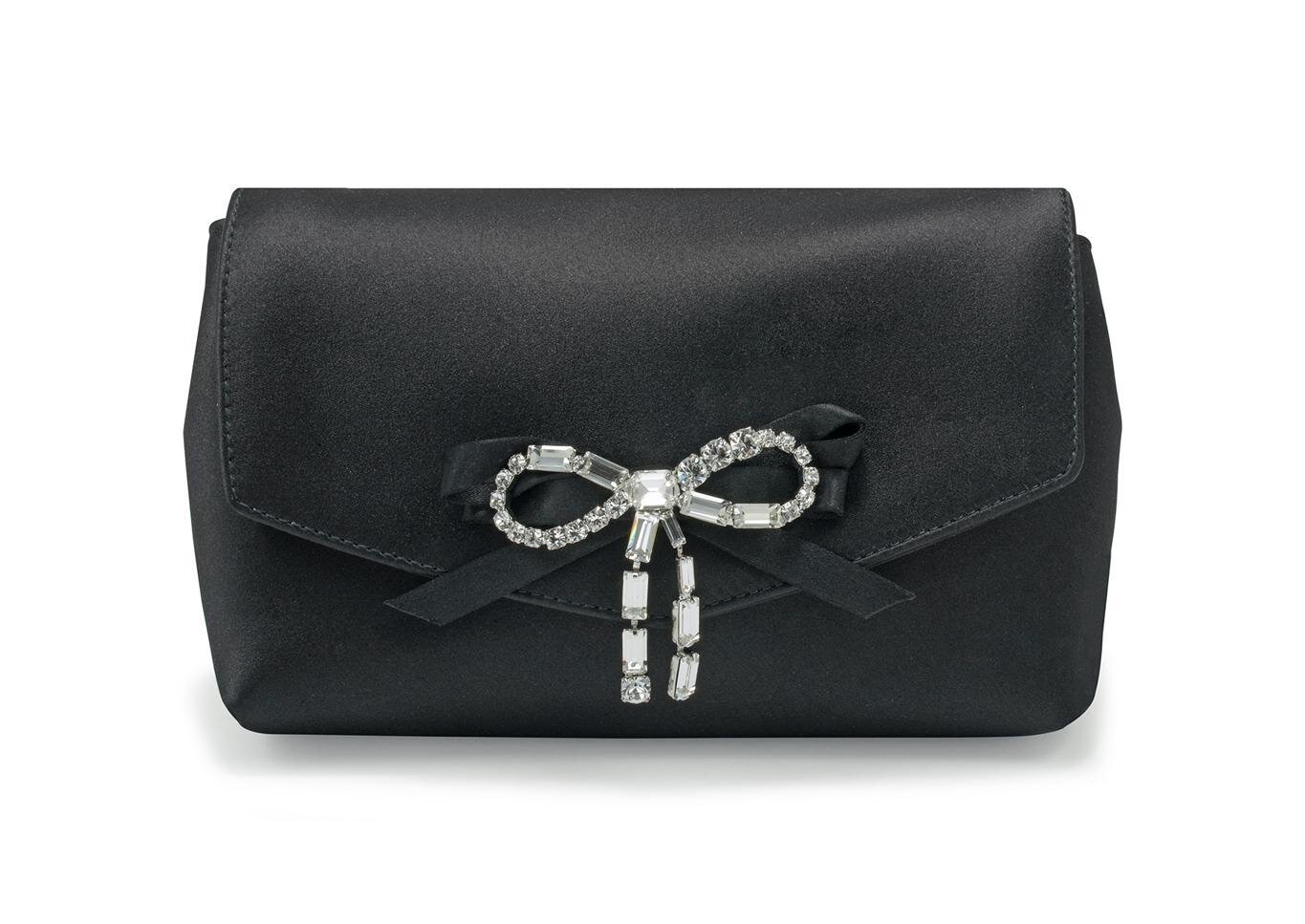 ジミー チュウ“まるで宝石”クリスタル付きサテンパンプス＆バッグ、花型ジュエリーも｜写真12