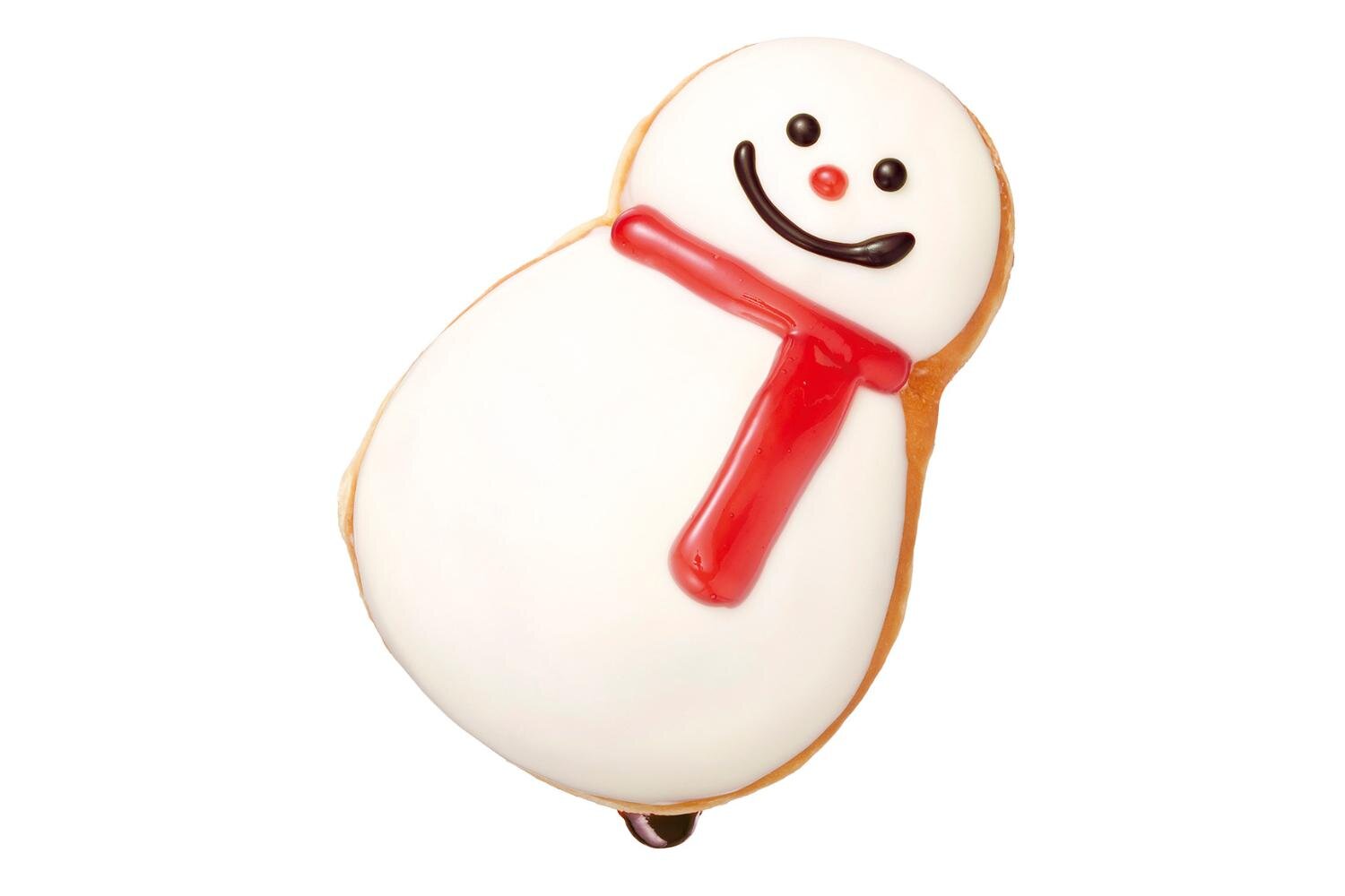 チョコレート スノーマン 334円(イートイン 341円) 販売期間：2025年11月19日(水)～2026年1月13日(火)