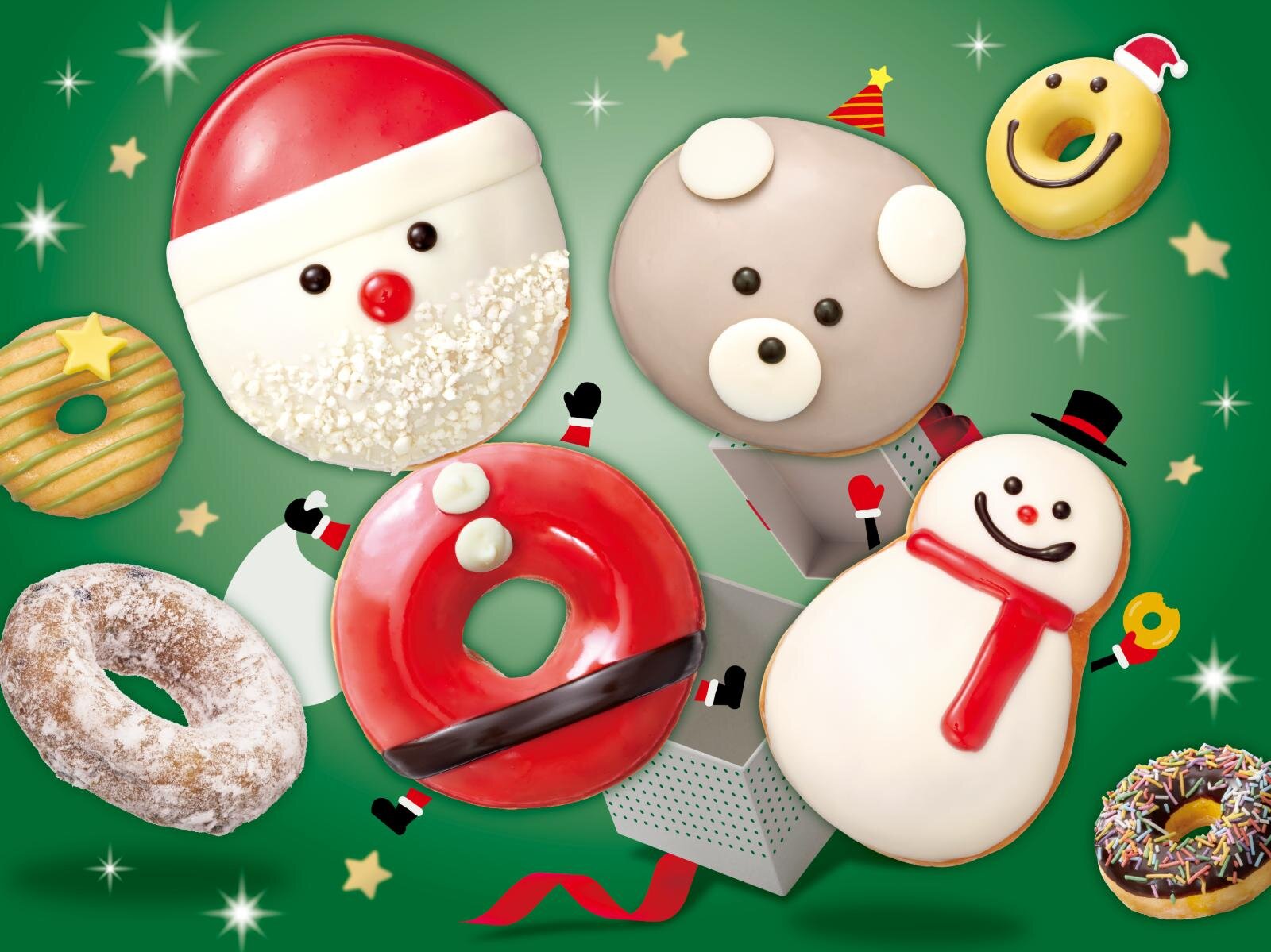 クリスピー・クリーム・ドーナツ 2025年クリスマス 「Ho Ho Holiday!」