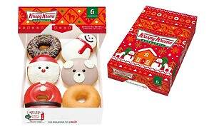 クリスピー・クリーム・ドーナツ25年クリスマス、雪だるま型&2つ合わせて”全身サンタ”ドーナツ｜写真9