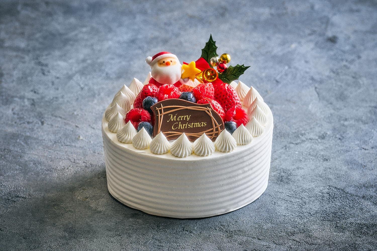 ホテルオークラ東京ベイ25年クリスマス、“サンタの家”が飾られたショートケーキ＆ラム酒香るモンブラン｜写真3