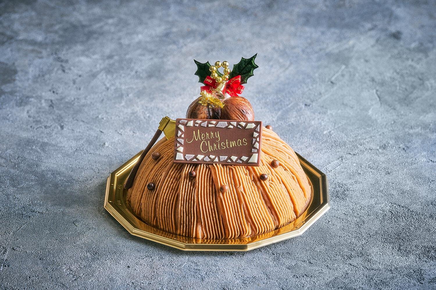 クリスマスモンブラン 5,500円(4～6名用/5号、直径14cm) 