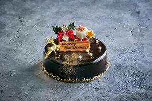 ホテルオークラ東京ベイ25年クリスマス、“サンタの家”が飾られたショートケーキ＆ラム酒香るモンブラン｜写真5