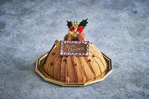 ホテルオークラ東京ベイ25年クリスマス、“サンタの家”が飾られたショートケーキ＆ラム酒香るモンブラン｜写真4