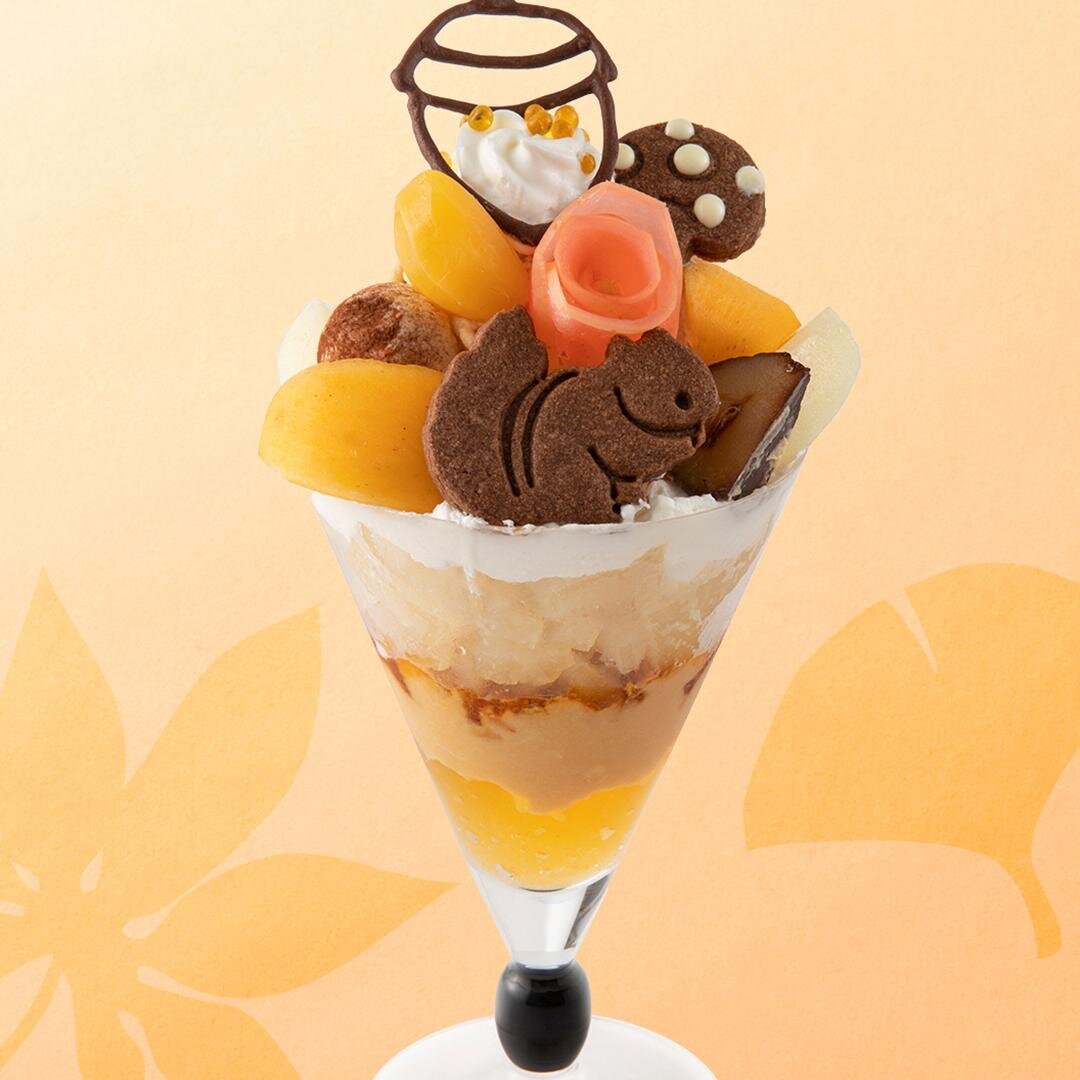 新宿高島屋店「オータムパフェ」2,200円