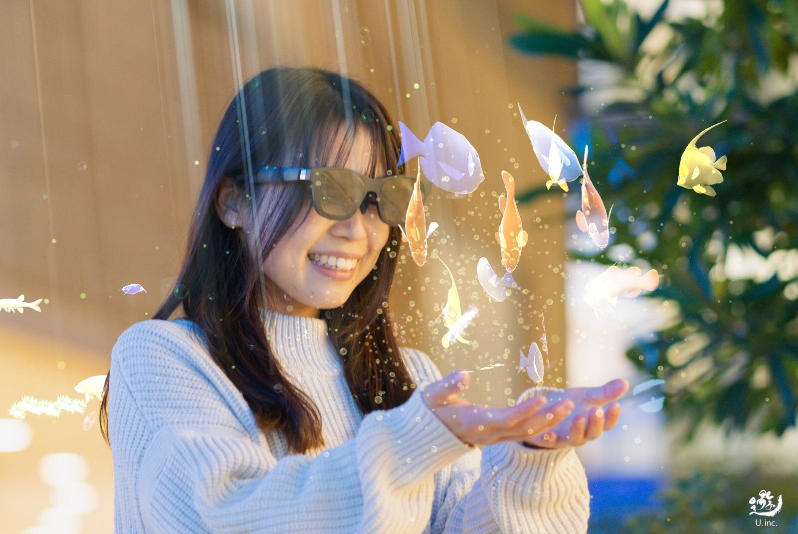 冬イルミネーション「なんば光旅」大阪なんばパークスに“光の滝”、煌めく草原やツリーのAR演出も｜写真6