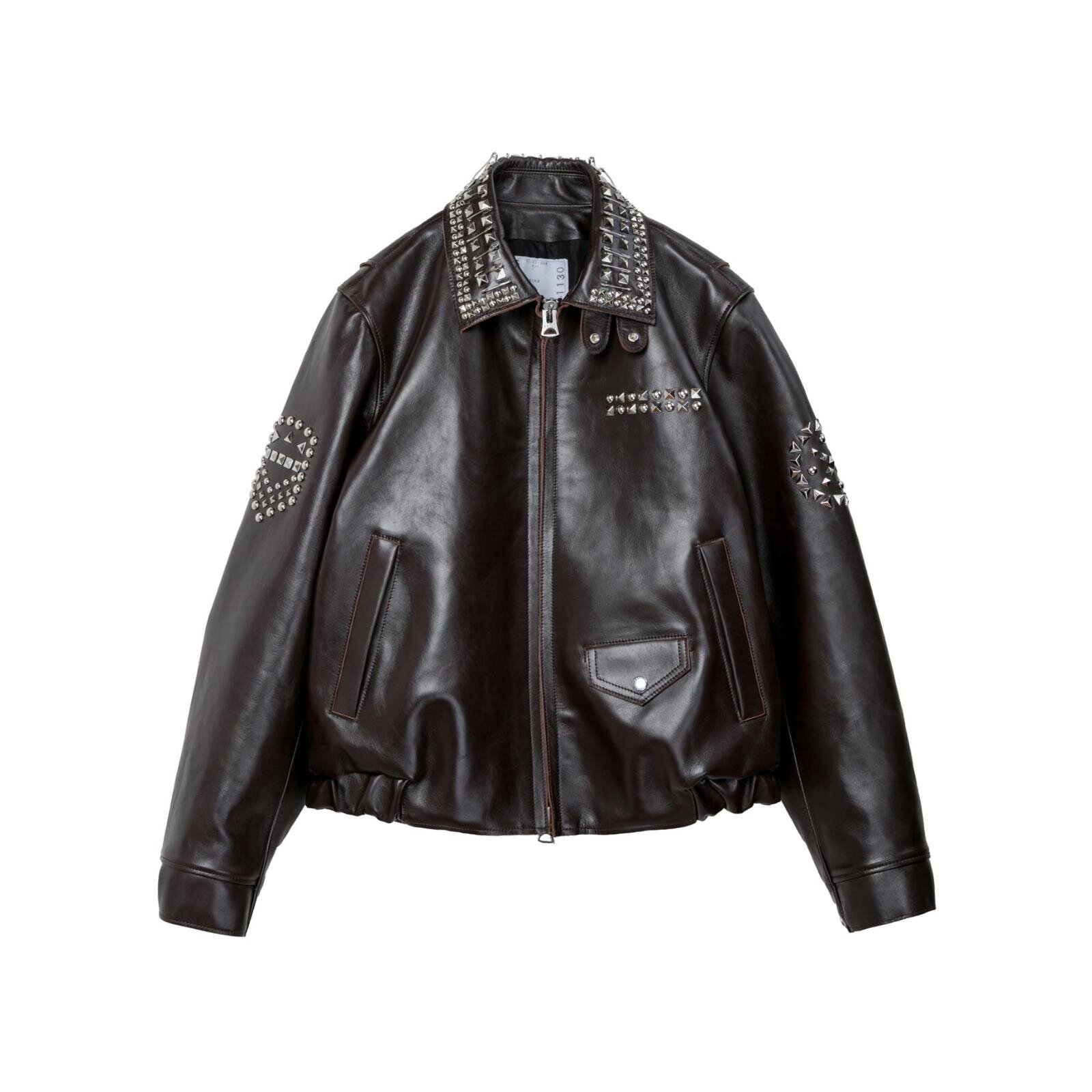 スタッデッド レザージャケット 396,000円