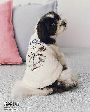 ジェラート ピケ「ピーナッツ」ルームウェア、“おやすみ前”スヌーピーを描くパジャマやスウェット｜写真11