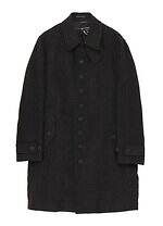 ヨウジヤマモト“翼を広げるカラス”プリントのウールコート＆手描きデッサンの刺繍ジャケット｜写真8