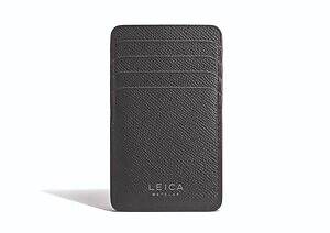 ライカのロゴ入りレザーグッズ - ブラックの牛革製財布＆ラゲッジタグ、フィルムホルダー｜写真9