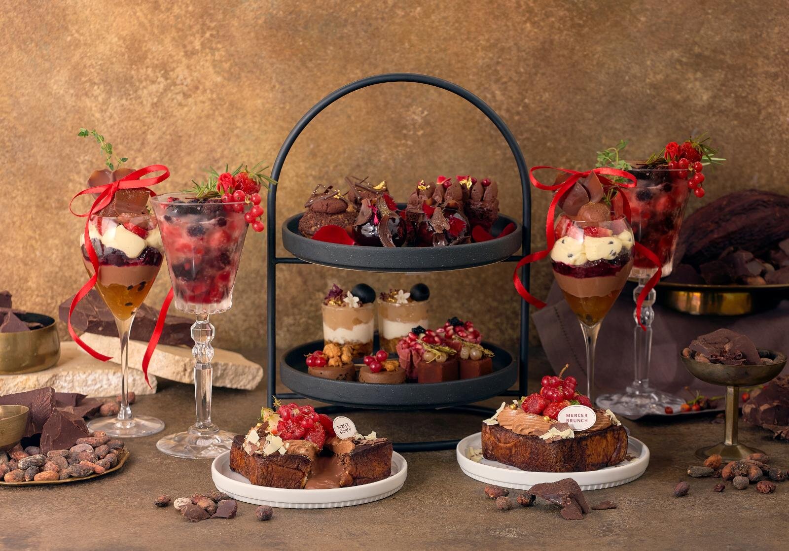 マーサーブランチ ギンザテラス「チョコレートアフタヌーンティー」 2025年11月4日 (火)提供開始