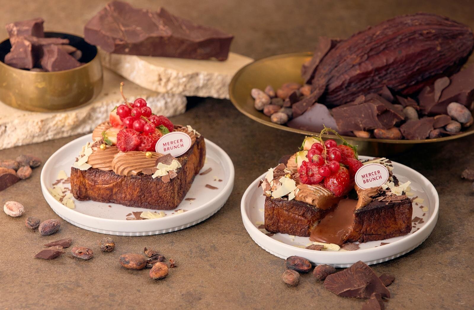 フォンダンショコラ・フレンチトースト