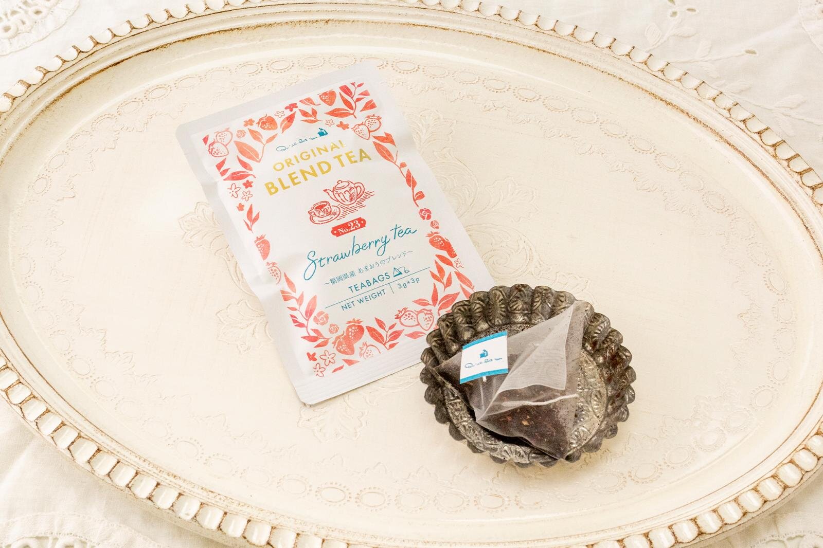 キル フェ ボンの冬限定「ストロベリーティー」ブランド苺‟あまおう香る”ブレンドティー｜写真4