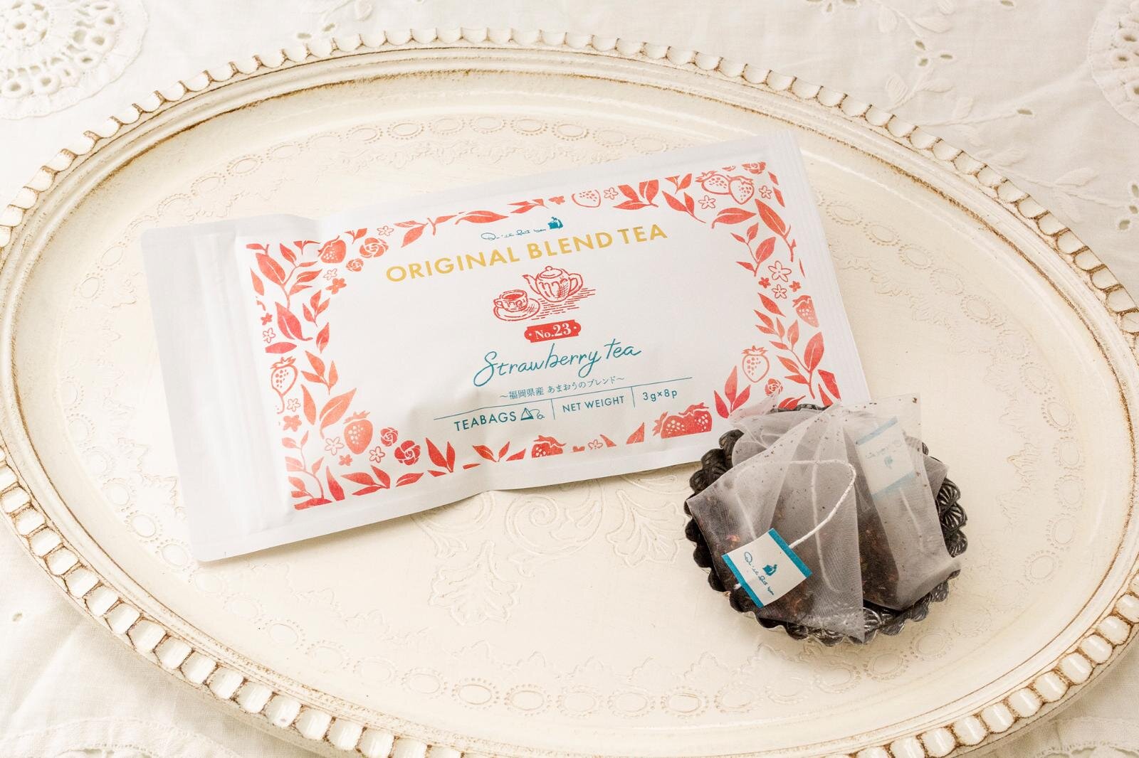 キル フェ ボンの冬限定「ストロベリーティー」ブランド苺‟あまおう香る”ブレンドティー｜写真3