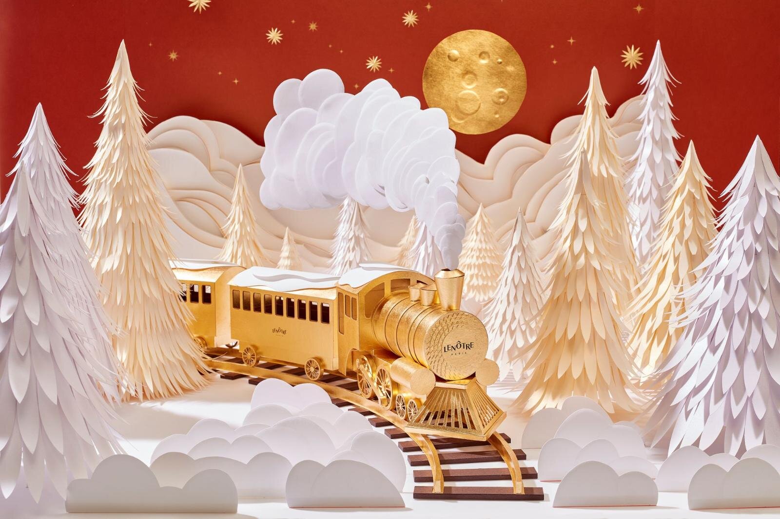 ルノートル25年クリスマスケーキ、“まるで花束”真っ赤なチョコムース＆苺煌めくレアチーズケーキ｜写真7