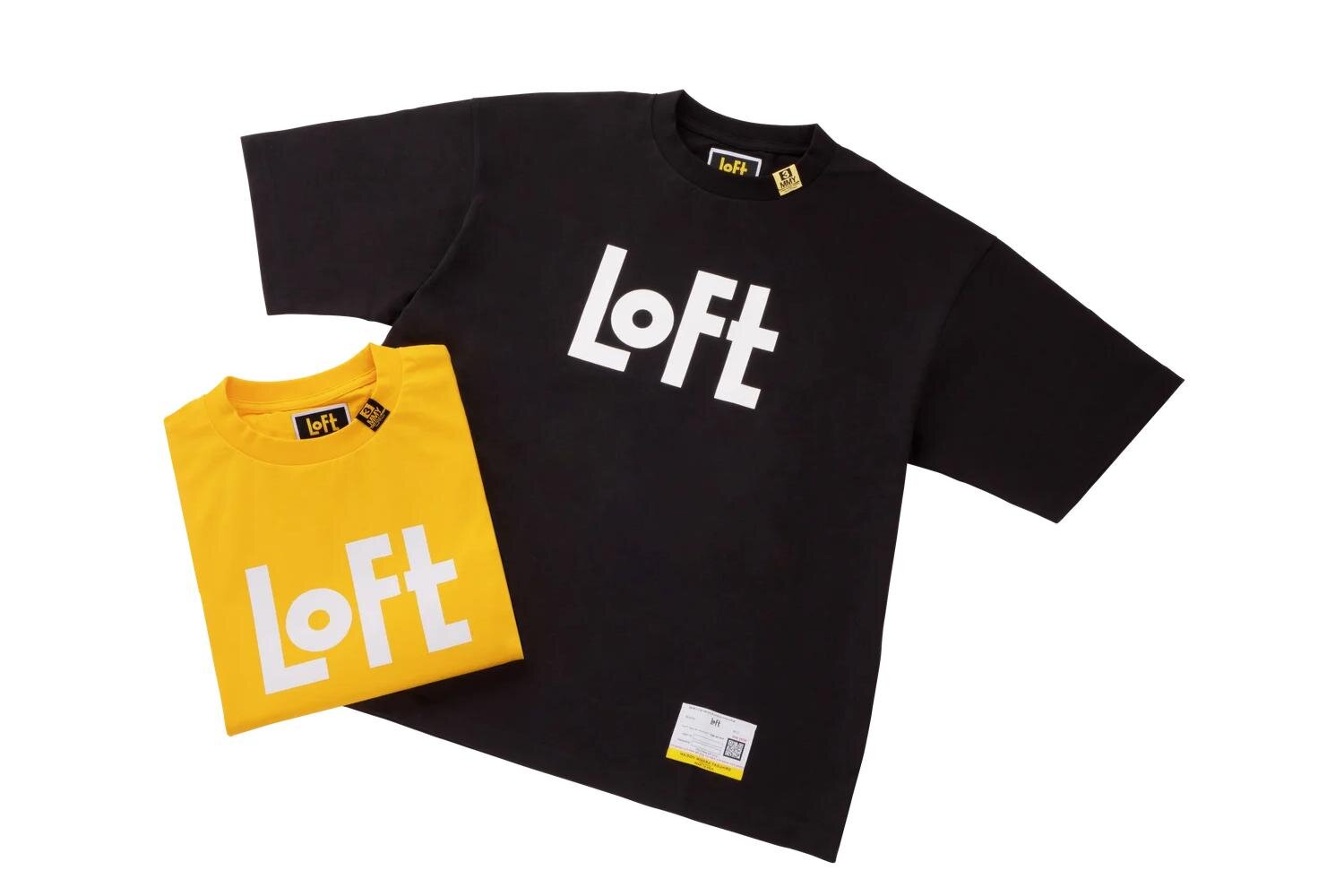 メゾン ミハラヤスヒロ×ロフト - イエロー＆ブラックのロゴフーディーやトート、ソックスなど｜写真7