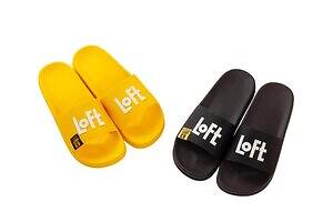 メゾン ミハラヤスヒロ×ロフト - イエロー＆ブラックのロゴフーディーやトート、ソックスなど｜写真5