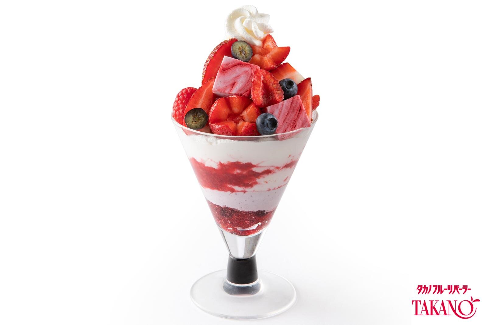 「3種ベリーのパフェ」2,310円