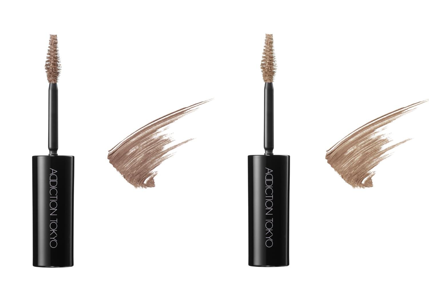 (左から)「アディクション アイブロウマスカラ カラーニュアンス」101,102 各3,300円＜限定色＞