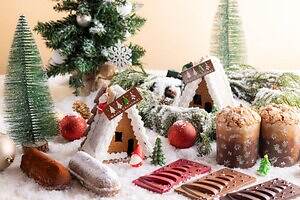 ヒルトン京都25年クリスマス、“まるでスノードーム”なオーナメント型ショート＆トレインケーキ｜写真7