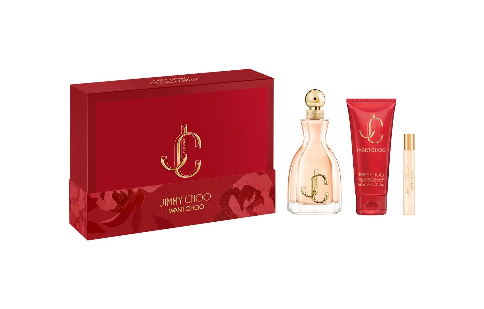 「ジミー チュウ アイ・ウォント・チュウ オードパルファム ギフトセット」22,550円※発売日は12月3日(水)