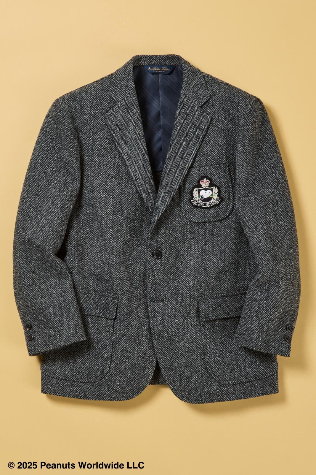 ヘリンボーンジャケット 143,000円 カラー：グレー