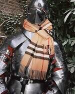 バーバリー“チェック柄”カシミヤマフラー、ふんわりアルパカウールブレンドのストールも｜写真22