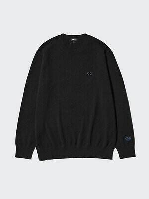 ユニクロ×KAWSニットウェア、カシミヤセーターや“XX刺繍”のヒートテックニットマフラー｜写真5