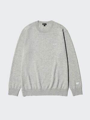 ユニクロ×KAWSニットウェア、カシミヤセーターや“XX刺繍”のヒートテックニットマフラー｜写真6