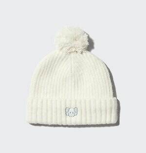 ユニクロ×KAWSニットウェア、カシミヤセーターや“XX刺繍”のヒートテックニットマフラー｜写真21