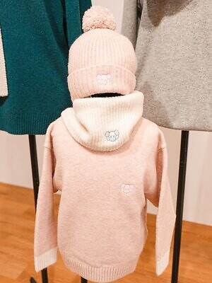 ユニクロ×KAWSニットウェア、カシミヤセーターや“XX刺繍”のヒートテックニットマフラー｜写真47