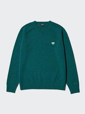 ユニクロ×KAWSニットウェア、カシミヤセーターや“XX刺繍”のヒートテックニットマフラー｜写真3