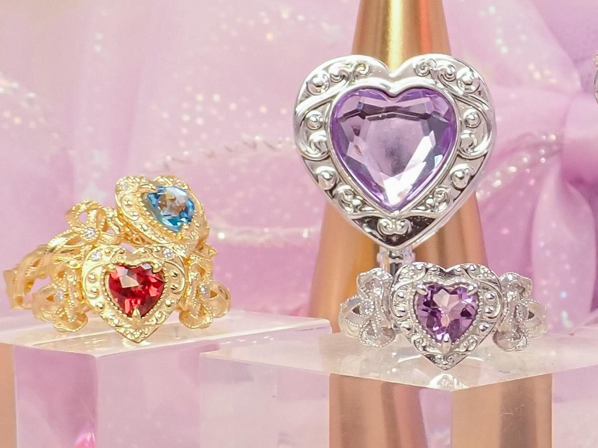 大人のセボンスター“本物の宝石”ジュエリー、ハート×鍵ペンダントがカプセルトイで - カラッツから｜写真10