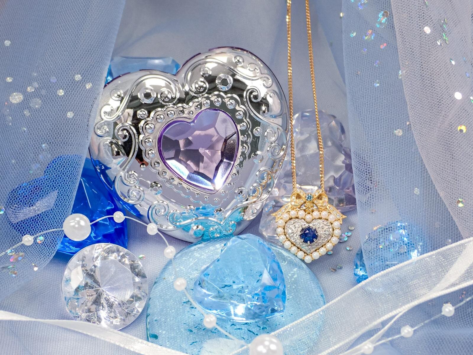 大人のセボンスター“本物の宝石”ジュエリー、ハート×鍵ペンダントがカプセルトイで - カラッツから｜写真19