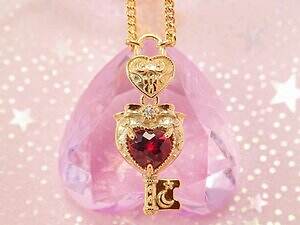 大人のセボンスター“本物の宝石”ジュエリー、ハート×鍵ペンダントがカプセルトイで - カラッツから｜写真5