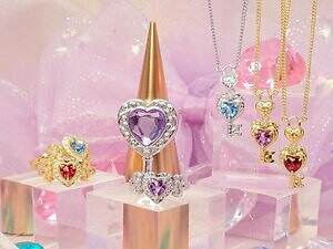 大人のセボンスター“本物の宝石”ジュエリー、ハート×鍵ペンダントがカプセルトイで - カラッツから｜写真3