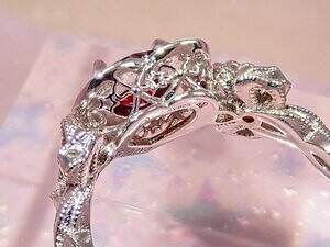 大人のセボンスター“本物の宝石”ジュエリー、ハート×鍵ペンダントがカプセルトイで - カラッツから｜写真11