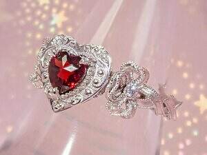 大人のセボンスター“本物の宝石”ジュエリー、ハート×鍵ペンダントがカプセルトイで - カラッツから｜写真8