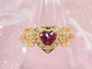 大人のセボンスター“本物の宝石”ジュエリー、ハート×鍵ペンダントがカプセルトイで - カラッツから｜写真13