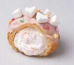 ビアードパパ×「プリキュア」苺ミルクシュークリーム、ハート型マシュマロを“可愛く”トッピング｜写真2