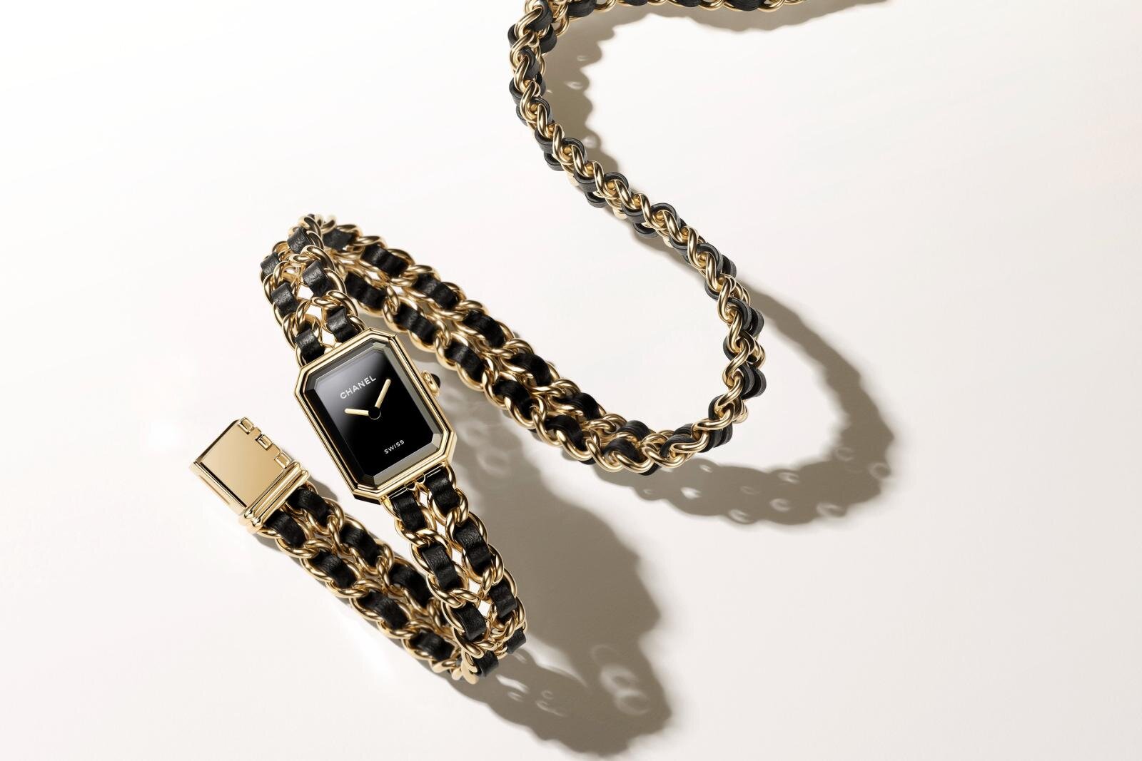 シャネルのアイコンウォッチ「プルミエール」2連ブレスレット＆ネックレスタイプも