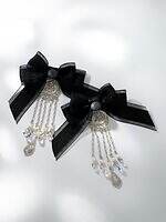 貴和製作所“フラワービーズ”煌めくピンクスニーカー＆クリスタルのリボンクリップ、ラフォーレ原宿で｜写真3