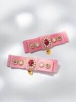 貴和製作所“フラワービーズ”煌めくピンクスニーカー＆クリスタルのリボンクリップ、ラフォーレ原宿で｜写真5