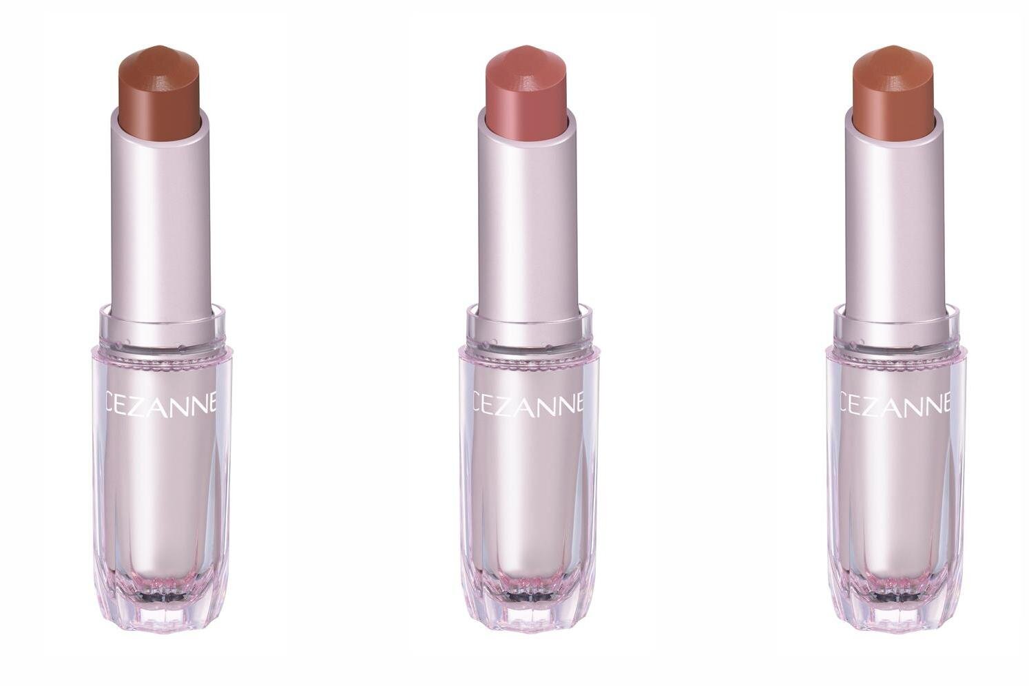 セザンヌ25年冬コスメ、“濡れツヤ唇”叶えるティントリップが進化！立体眉仕上げのアイブロウパウダーも