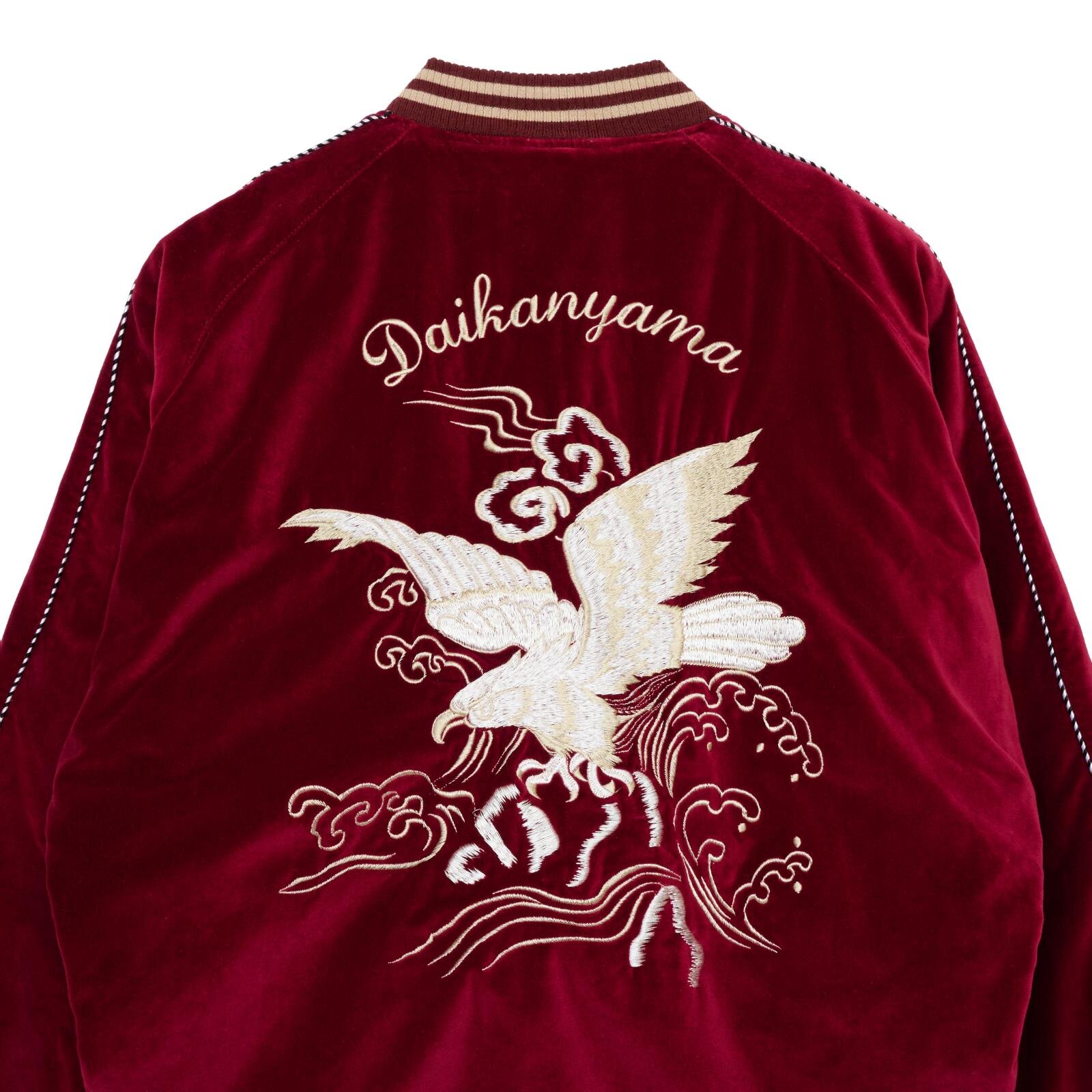 メゾン ミハラヤスヒロ×GDC、“赤い8芒星”刺繍のスニーカー＆熊と鷹のサテンブルゾン｜写真22