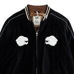 メゾン ミハラヤスヒロ×GDC、“赤い8芒星”刺繍のスニーカー＆熊と鷹のサテンブルゾン｜写真14