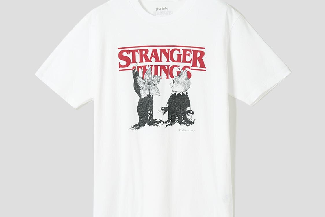 グラニフ×「ストレンジャー・シングス」ヒグチユウコ描き下ろしの“デモゴルゴン”Tシャツなど